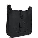 Hermes Evelyne III PM Black Clemence Palladium Hardware - Thumbnail View 2