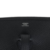 Hermes Evelyne III PM Black Clemence Palladium Hardware - Thumbnail View 7
