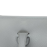 Hermes Evelyne III PM Clemence Bleu Pale Palladium Hardware