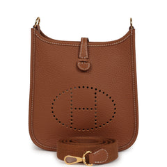 Hermes Evelyne TPM Gold Clemence Gold Hardware