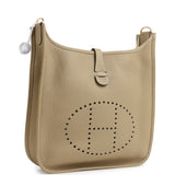 Hermes Evelyne III PM Trench Clemence Gold Hardware