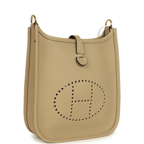 Hermes Evelyne TPM Trench Clemence Gold Hardware