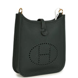 Hermes Evelyne TPM Vert Mangrove Clemence Gold Hardware