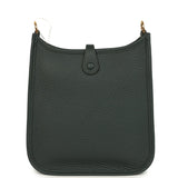 Hermes Evelyne TPM Vert Mangrove Clemence Gold Hardware