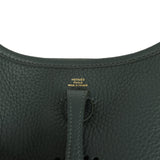 Hermes Evelyne TPM Vert Mangrove Clemence Gold Hardware