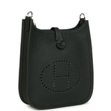 Hermes Evelyne TPM Vert Fonce Clemence Palladium Hardware