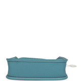 Hermes Evelyne TPM Blue Jean Clemence Gold Hardware - Thumbnail View 6