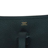 Hermes Evelyne III PM Vert Cypress Clemence Gold Hardware