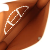 Hermes Neo Evelyne PM Etoupe Officier Canvas and Gris Pale Swift Palladium Hardware