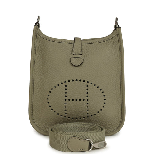 Hermes Evelyne TPM Sauge Clemence Palladium Hardware