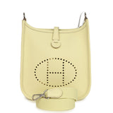 Hermes Evelyne TPM Jaune Milton Clemence Palladium Hardware - Thumbnail View 1