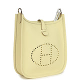 Hermes Evelyne TPM Jaune Milton Clemence Palladium Hardware - Thumbnail View 2