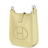 Hermes Evelyne TPM Jaune Milton Clemence Palladium Hardware - Thumbnail View 5