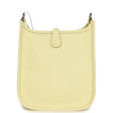 Hermes Evelyne TPM Jaune Milton Clemence Palladium Hardware - Thumbnail View 4