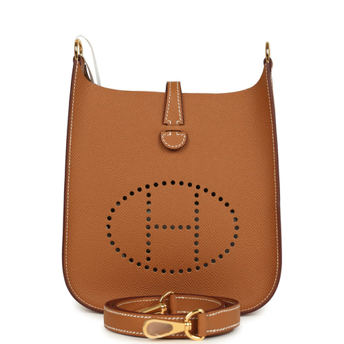 Hermes Evelyne Sellier TPM Gold Epsom Gold Hardware