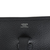 Hermes Evelyne III PM Caban Clemence Palladium Hardware