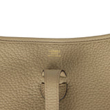 Hermes Evelyne III PM Beige Marfa Clemence Gold Hardware