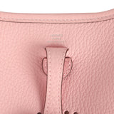 Hermes Evelyne TPM Rose Sakura Clemence Palladium Hardware