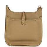 Hermes Evelyne III PM Poussiere Clemence Palladium Hardware