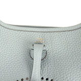 Hermes Evelyne TPM Bleu Lin Clemence Gold Hardware