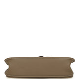 Hermes Evelyne III GM Etoupe Clemence Palladium Hardware