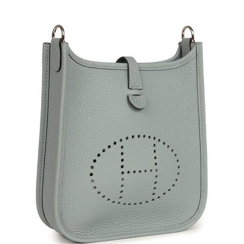 Hermes Evelyne TPM Gris Pantin Clemence Palladium Hardware