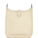 Hermes Evelyne TPM Craie Clemence Palladium Hardware