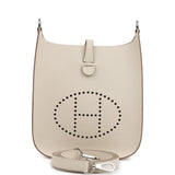 Hermes Evelyne Sellier TPM Craie Epsom Palladium Hardware