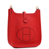 Hermes Evelyne TPM Rouge De Couer Clemence Gold Hardware