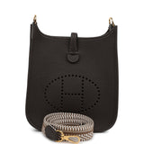 Hermes Evelyne TPM Ebene Clemence Gold Hardware