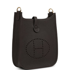 Hermes Evelyne TPM Ebene Clemence Gold Hardware