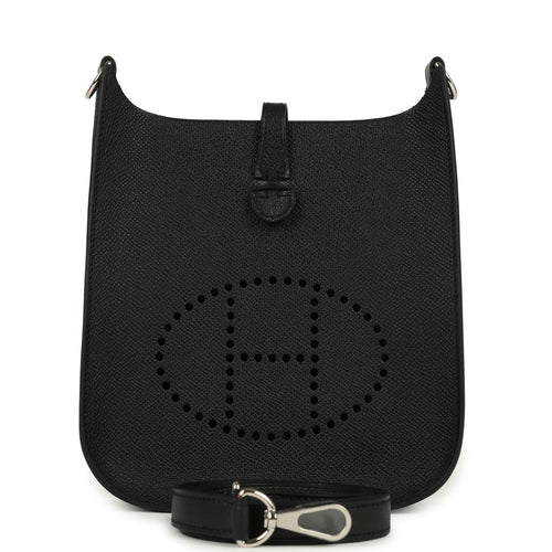 Hermes Evelyne Sellier TPM Black Epsom Palladium Hardware