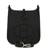 Hermes Evelyne Sellier TPM Black Epsom Palladium Hardware