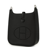 Hermes Evelyne Sellier TPM Black Epsom Palladium Hardware