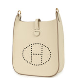 Hermes Evelyne Sellier TPM Craie Epsom Gold Hardware