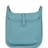 Hermes Evelyne III PM Blue Jean Clemence Gold Hardware - Thumbnail View 5