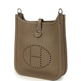 Hermes Evelyne TPM Etoupe Clemence Palladium Hardware