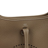 Hermes Evelyne TPM Etoupe Clemence Palladium Hardware