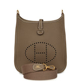 Hermes Evelyne TPM Etoupe Clemence Gold Hardware
