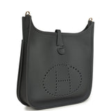 Hermes Evelyne III PM Ardoise Clemence Permabrass Hardware - Thumbnail View 2