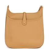 Hermes Evelyne III PM Biscuit Clemence Gold Hardware