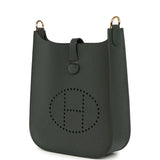 Hermes Evelyne Sellier TPM Vert Mangrove Epsom Gold Hardware