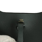 Hermes Evelyne Sellier TPM Vert Mangrove Epsom Gold Hardware