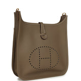 Hermes Evelyne III PM Etoupe Clemence Gold Hardware - Thumbnail View 2