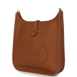 Hermes Evelyne III PM Gold Clemence Gold Hardware