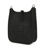 Hermes Evelyne TPM Black Clemence Palladium Hardware - Thumbnail View 2