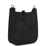 Hermes Evelyne TPM Black Clemence Palladium Hardware - Thumbnail View 3