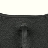 Hermes Evelyne TPM Black Clemence Palladium Hardware - Thumbnail View 7