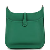 Hermes Evelyne III PM Vert Vertigo Clemence Palladium Hardware