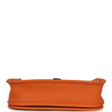 Hermes Evelyne 23 Orange Clemence Palladium Hardware